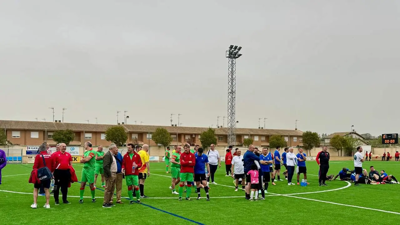 Inauguraci&oacute;n del campo de f&uacute;tbol de Castej&oacute;n. CEDIDA