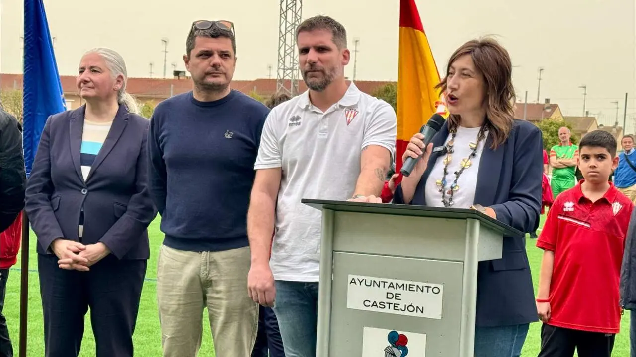 Inauguraci&oacute;n del campo de f&uacute;tbol de Castej&oacute;n. CEDIDA