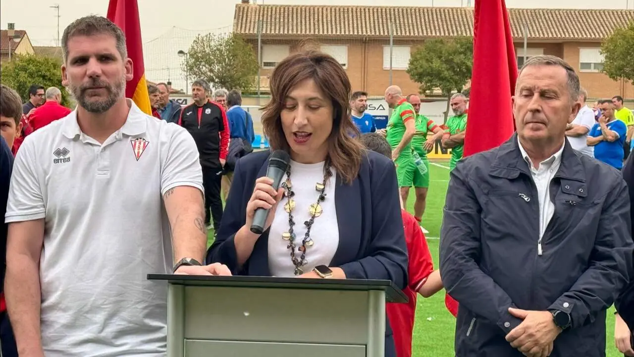 Inauguraci&oacute;n del campo de f&uacute;tbol de Castej&oacute;n. CEDIDA