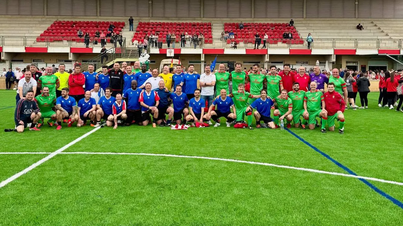 Inauguraci&oacute;n del campo de f&uacute;tbol de Castej&oacute;n. CEDIDA