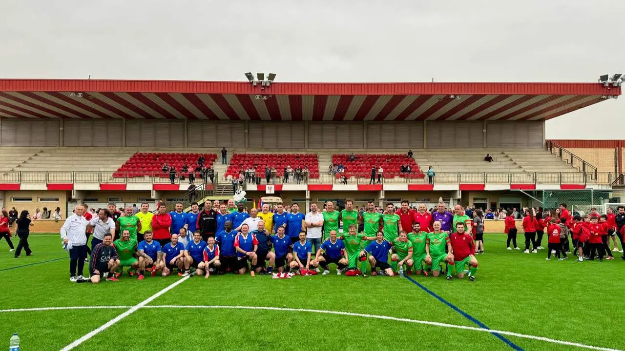 Inauguraci&oacute;n del campo de f&uacute;tbol de Castej&oacute;n. CEDIDA