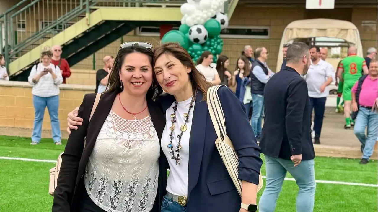 Inauguraci&oacute;n del campo de f&uacute;tbol de Castej&oacute;n. CEDIDA