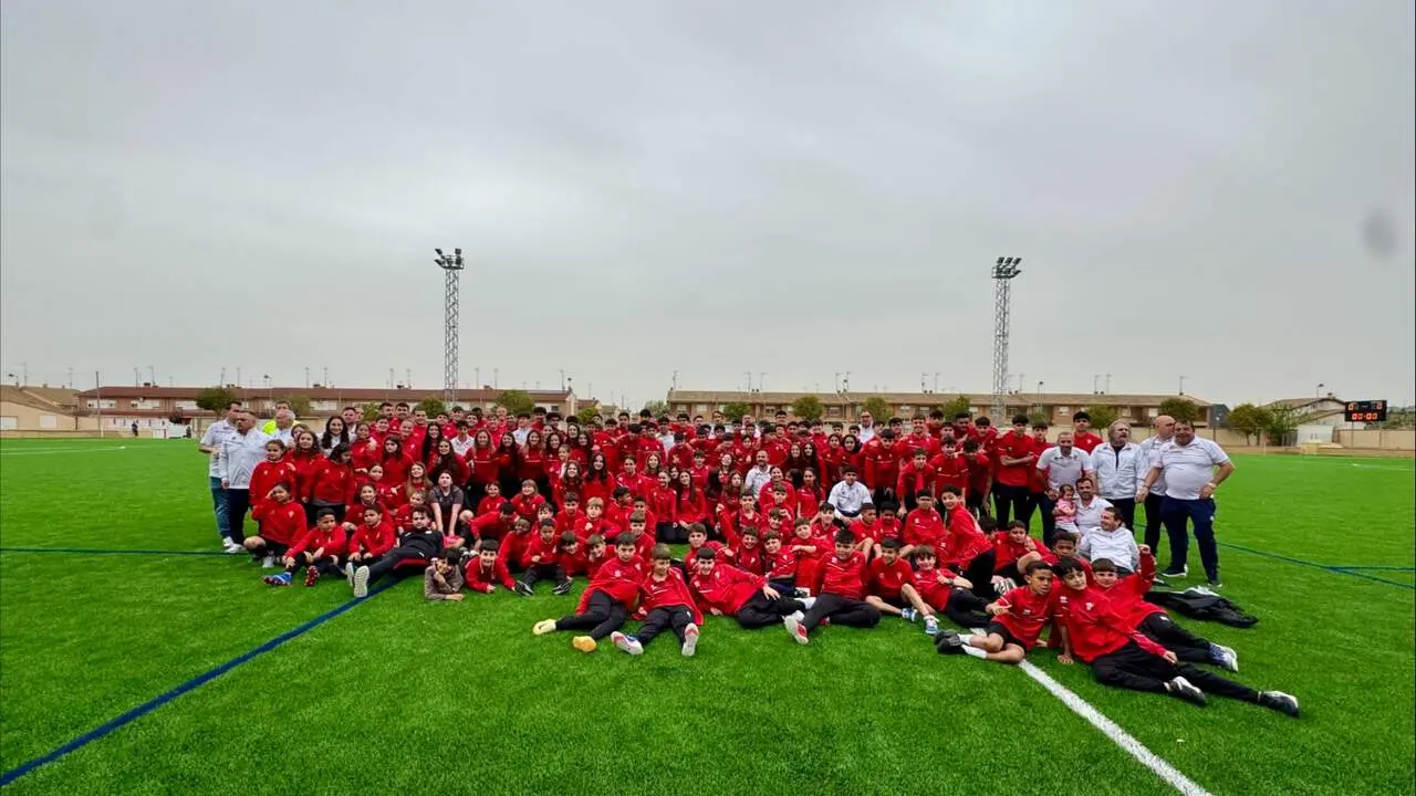 Inauguraci&oacute;n del campo de f&uacute;tbol de Castej&oacute;n. CEDIDA