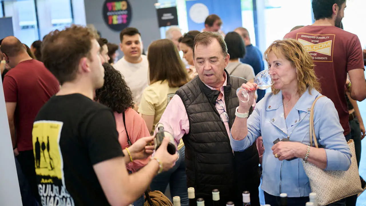 Decimotercera edici&oacute;n de Vinofest Navarra, con la presencia de 22 bodegas navarras. PABLO LASAOSA