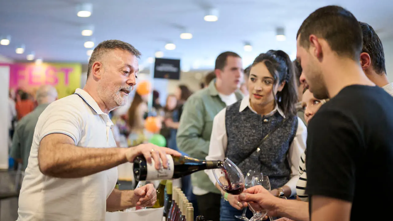 Decimotercera edici&oacute;n de Vinofest Navarra, con la presencia de 22 bodegas navarras. PABLO LASAOSA