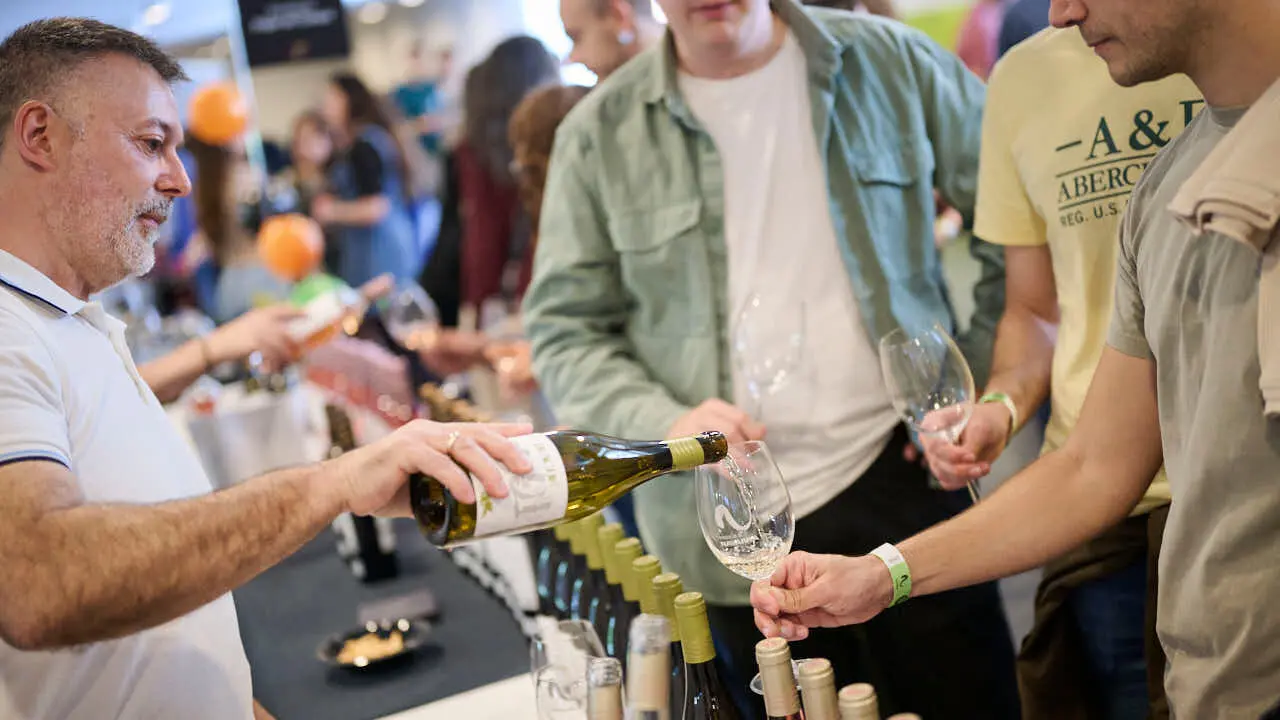 Decimotercera edici&oacute;n de Vinofest Navarra, con la presencia de 22 bodegas navarras. PABLO LASAOSA