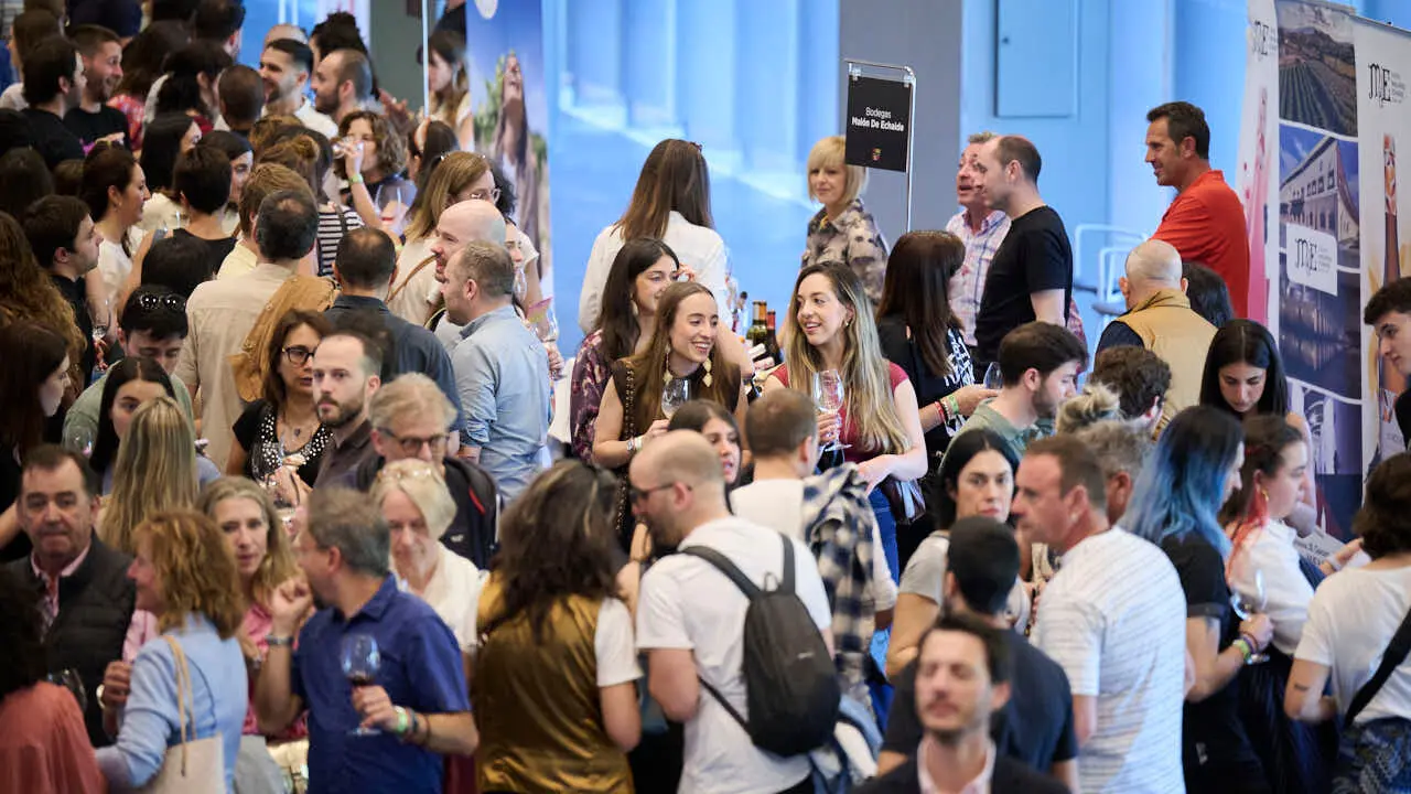 Decimotercera edici&oacute;n de Vinofest Navarra, con la presencia de 22 bodegas navarras. PABLO LASAOSA