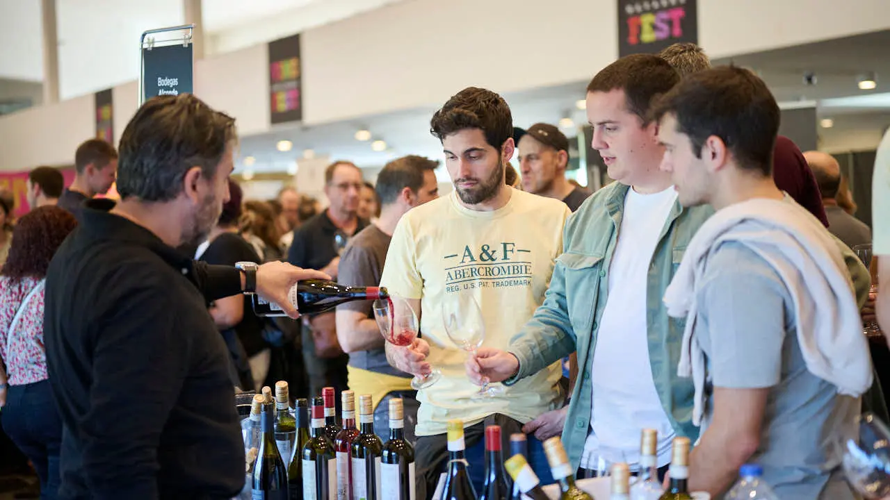 Decimotercera edici&oacute;n de Vinofest Navarra, con la presencia de 22 bodegas navarras. PABLO LASAOSA