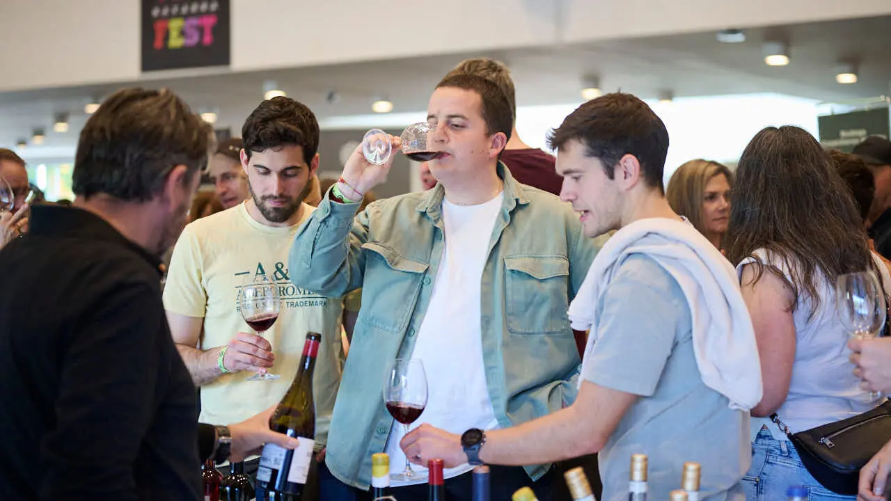 Decimotercera edici&oacute;n de Vinofest Navarra, con la presencia de 22 bodegas navarras. PABLO LASAOSA