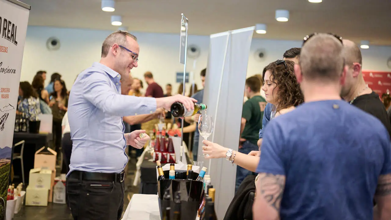 Decimotercera edici&oacute;n de Vinofest Navarra, con la presencia de 22 bodegas navarras. PABLO LASAOSA