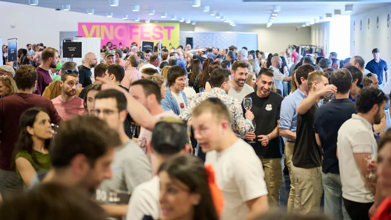 Decimotercera edici&oacute;n de Vinofest Navarra, con la presencia de 22 bodegas navarras. PABLO LASAOSA