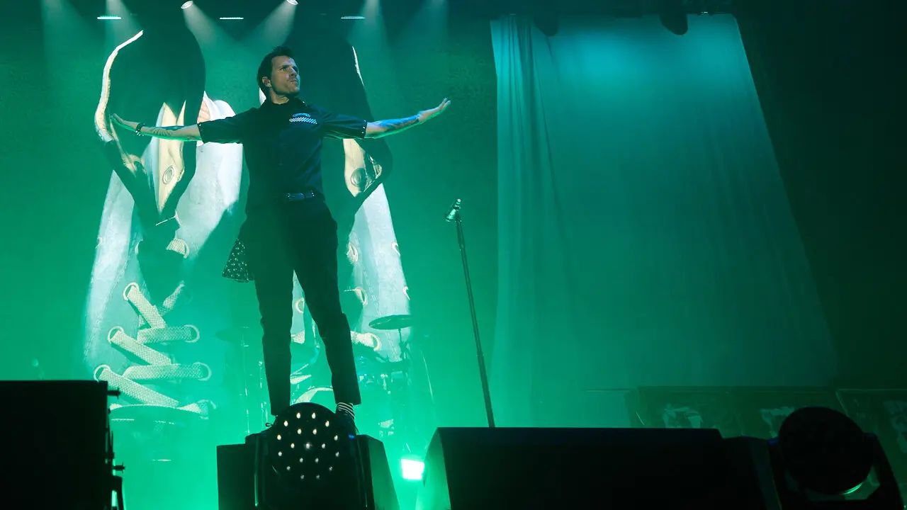 Concierto de Dani Mart&iacute;n en el pabell&oacute;n Navarra Arena dentro de su &lsquo;Gira 25 p*t*s a&ntilde;os' , un completo repaso por los temas m&aacute;s ic&oacute;nicos de estos 25 a&ntilde;os. I&Ntilde;IGO ALZUGARAY