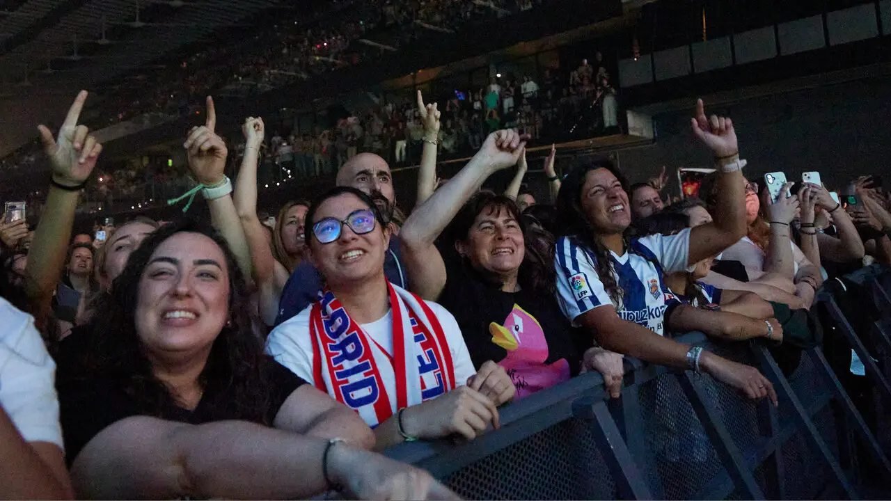 Concierto de Dani Mart&iacute;n en el pabell&oacute;n Navarra Arena dentro de su &lsquo;Gira 25 p*t*s a&ntilde;os' , un completo repaso por los temas m&aacute;s ic&oacute;nicos de estos 25 a&ntilde;os. I&Ntilde;IGO ALZUGARAY