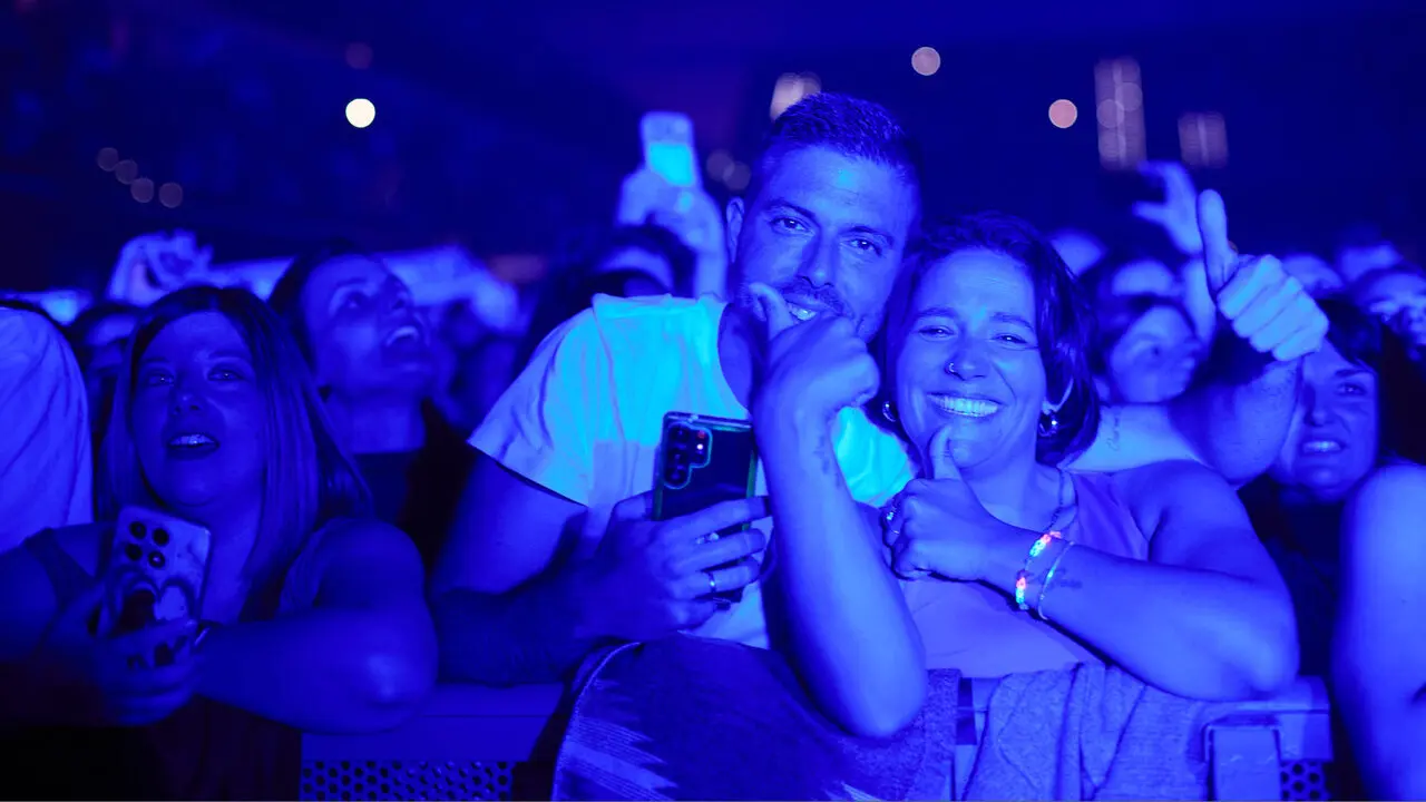 Concierto de Dani Mart&iacute;n en el pabell&oacute;n Navarra Arena dentro de su &lsquo;Gira 25 p*t*s a&ntilde;os' , un completo repaso por los temas m&aacute;s ic&oacute;nicos de estos 25 a&ntilde;os. I&Ntilde;IGO ALZUGARAY