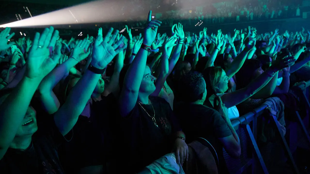 Concierto de Dani Mart&iacute;n en el pabell&oacute;n Navarra Arena dentro de su &lsquo;Gira 25 p*t*s a&ntilde;os' , un completo repaso por los temas m&aacute;s ic&oacute;nicos de estos 25 a&ntilde;os. I&Ntilde;IGO ALZUGARAY