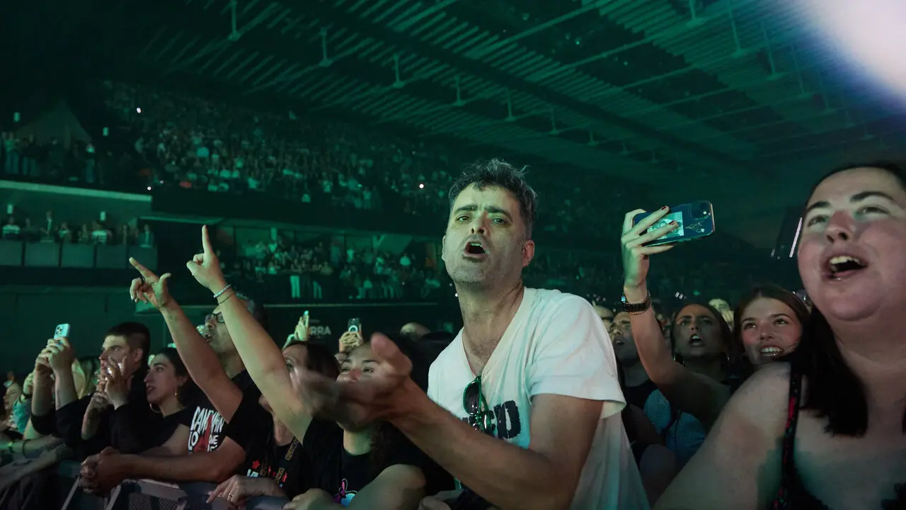 Concierto de Dani Mart&iacute;n en el pabell&oacute;n Navarra Arena dentro de su &lsquo;Gira 25 p*t*s a&ntilde;os' , un completo repaso por los temas m&aacute;s ic&oacute;nicos de estos 25 a&ntilde;os. I&Ntilde;IGO ALZUGARAY