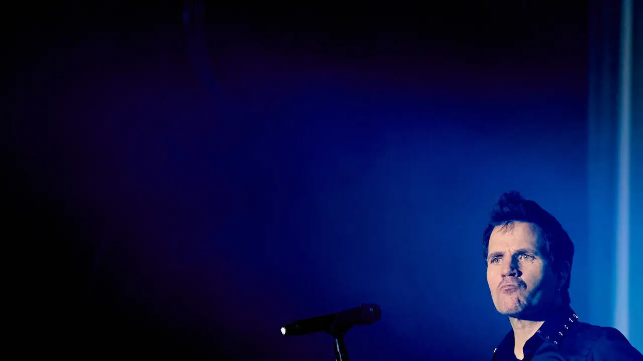 Concierto de Dani Mart&iacute;n en el pabell&oacute;n Navarra Arena dentro de su &lsquo;Gira 25 p*t*s a&ntilde;os' , un completo repaso por los temas m&aacute;s ic&oacute;nicos de estos 25 a&ntilde;os. I&Ntilde;IGO ALZUGARAY