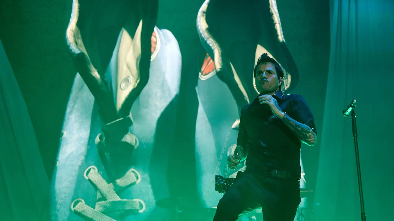 Concierto de Dani Mart&iacute;n en el pabell&oacute;n Navarra Arena dentro de su &lsquo;Gira 25 p*t*s a&ntilde;os' , un completo repaso por los temas m&aacute;s ic&oacute;nicos de estos 25 a&ntilde;os. I&Ntilde;IGO ALZUGARAY