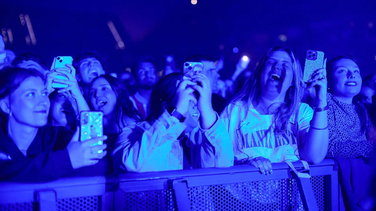 Concierto de Dani Mart&iacute;n en el pabell&oacute;n Navarra Arena dentro de su &lsquo;Gira 25 p*t*s a&ntilde;os' , un completo repaso por los temas m&aacute;s ic&oacute;nicos de estos 25 a&ntilde;os. I&Ntilde;IGO ALZUGARAY