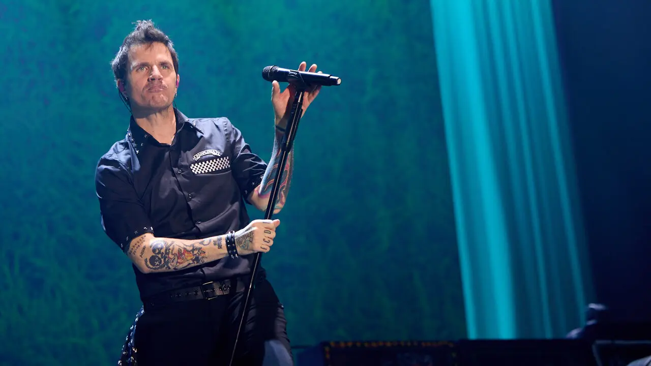 Concierto de Dani Mart&iacute;n en el pabell&oacute;n Navarra Arena dentro de su &lsquo;Gira 25 p*t*s a&ntilde;os' , un completo repaso por los temas m&aacute;s ic&oacute;nicos de estos 25 a&ntilde;os. I&Ntilde;IGO ALZUGARAY