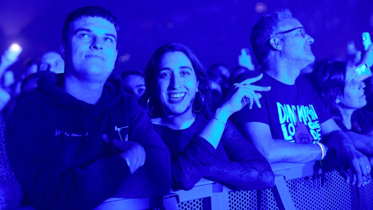Concierto de Dani Mart&iacute;n en el pabell&oacute;n Navarra Arena dentro de su &lsquo;Gira 25 p*t*s a&ntilde;os' , un completo repaso por los temas m&aacute;s ic&oacute;nicos de estos 25 a&ntilde;os. I&Ntilde;IGO ALZUGARAY