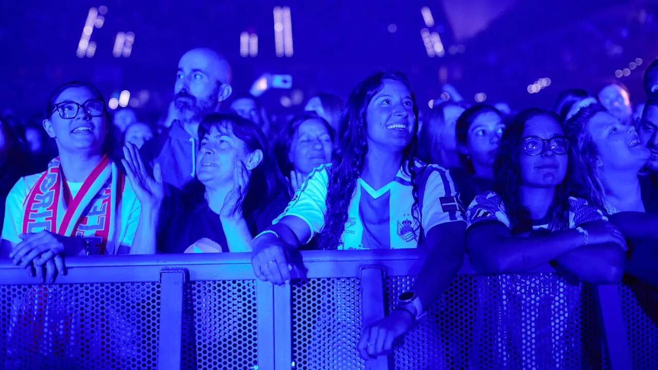 Concierto de Dani Mart&iacute;n en el pabell&oacute;n Navarra Arena dentro de su &lsquo;Gira 25 p*t*s a&ntilde;os' , un completo repaso por los temas m&aacute;s ic&oacute;nicos de estos 25 a&ntilde;os. I&Ntilde;IGO ALZUGARAY