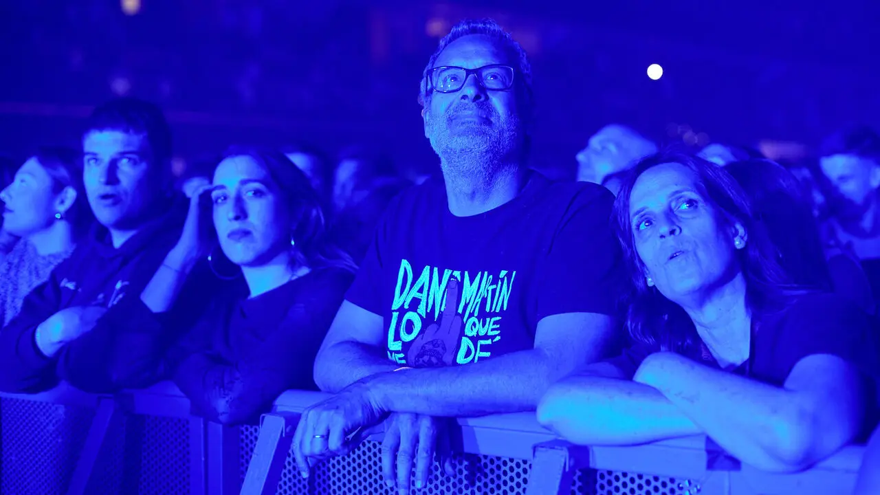 Concierto de Dani Mart&iacute;n en el pabell&oacute;n Navarra Arena dentro de su &lsquo;Gira 25 p*t*s a&ntilde;os' , un completo repaso por los temas m&aacute;s ic&oacute;nicos de estos 25 a&ntilde;os. I&Ntilde;IGO ALZUGARAY