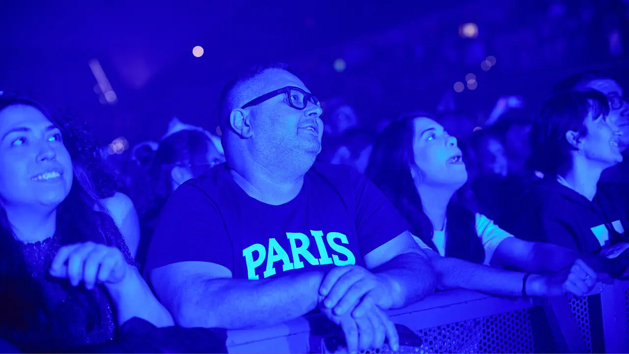 Concierto de Dani Mart&iacute;n en el pabell&oacute;n Navarra Arena dentro de su &lsquo;Gira 25 p*t*s a&ntilde;os' , un completo repaso por los temas m&aacute;s ic&oacute;nicos de estos 25 a&ntilde;os. I&Ntilde;IGO ALZUGARAY