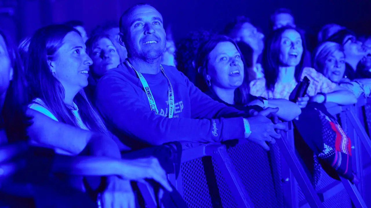 Concierto de Dani Mart&iacute;n en el pabell&oacute;n Navarra Arena dentro de su &lsquo;Gira 25 p*t*s a&ntilde;os' , un completo repaso por los temas m&aacute;s ic&oacute;nicos de estos 25 a&ntilde;os. I&Ntilde;IGO ALZUGARAY