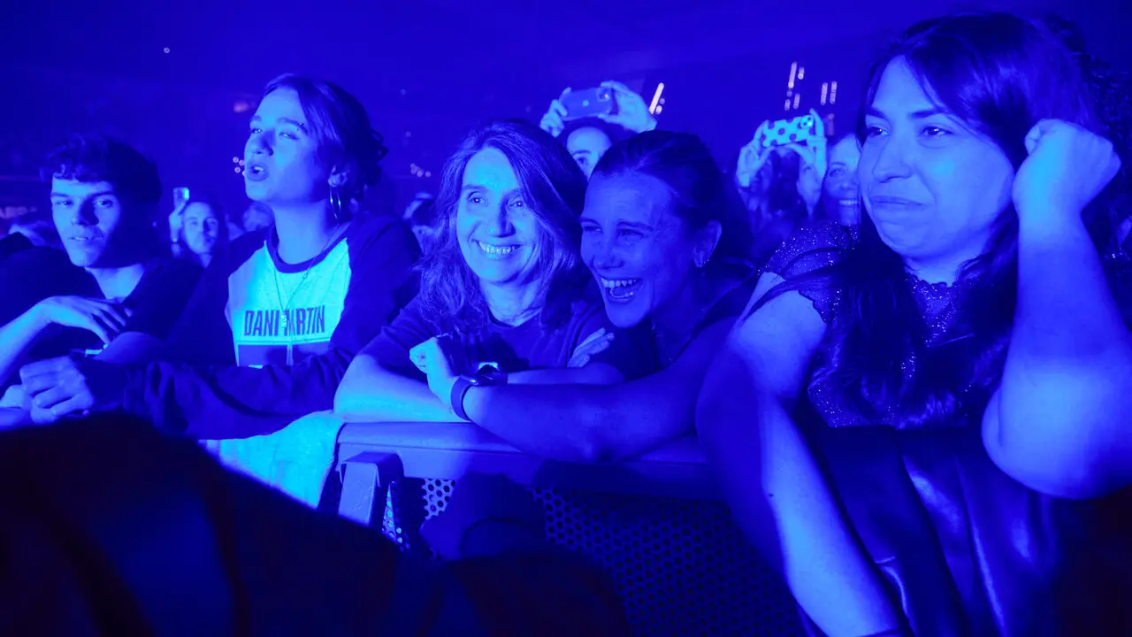 Concierto de Dani Mart&iacute;n en el pabell&oacute;n Navarra Arena dentro de su &lsquo;Gira 25 p*t*s a&ntilde;os' , un completo repaso por los temas m&aacute;s ic&oacute;nicos de estos 25 a&ntilde;os. I&Ntilde;IGO ALZUGARAY