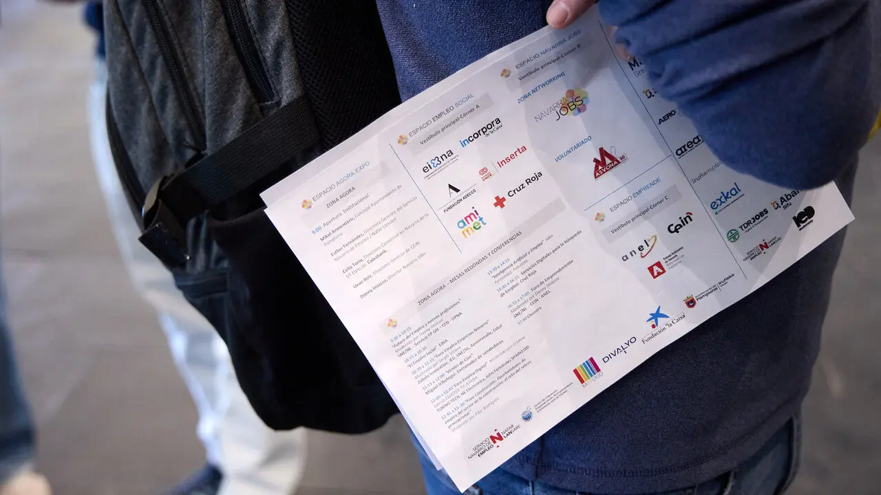 Feria de empleo 'Navarra Jobs 2026' en Baluarte. I&Ntilde;IGO ALZUGARAY