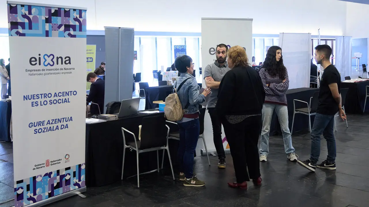 Feria de empleo 'Navarra Jobs 2026' en Baluarte. I&Ntilde;IGO ALZUGARAY