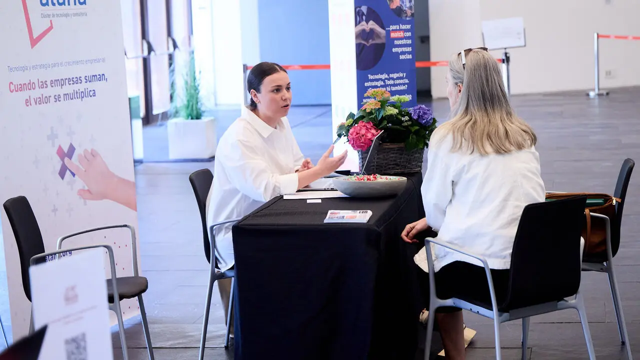 Feria de empleo 'Navarra Jobs 2026' en Baluarte. I&Ntilde;IGO ALZUGARAY