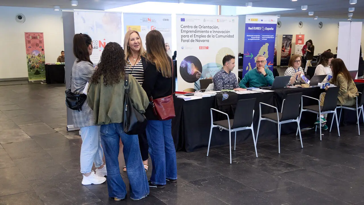 Feria de empleo 'Navarra Jobs 2026' en Baluarte. I&Ntilde;IGO ALZUGARAY