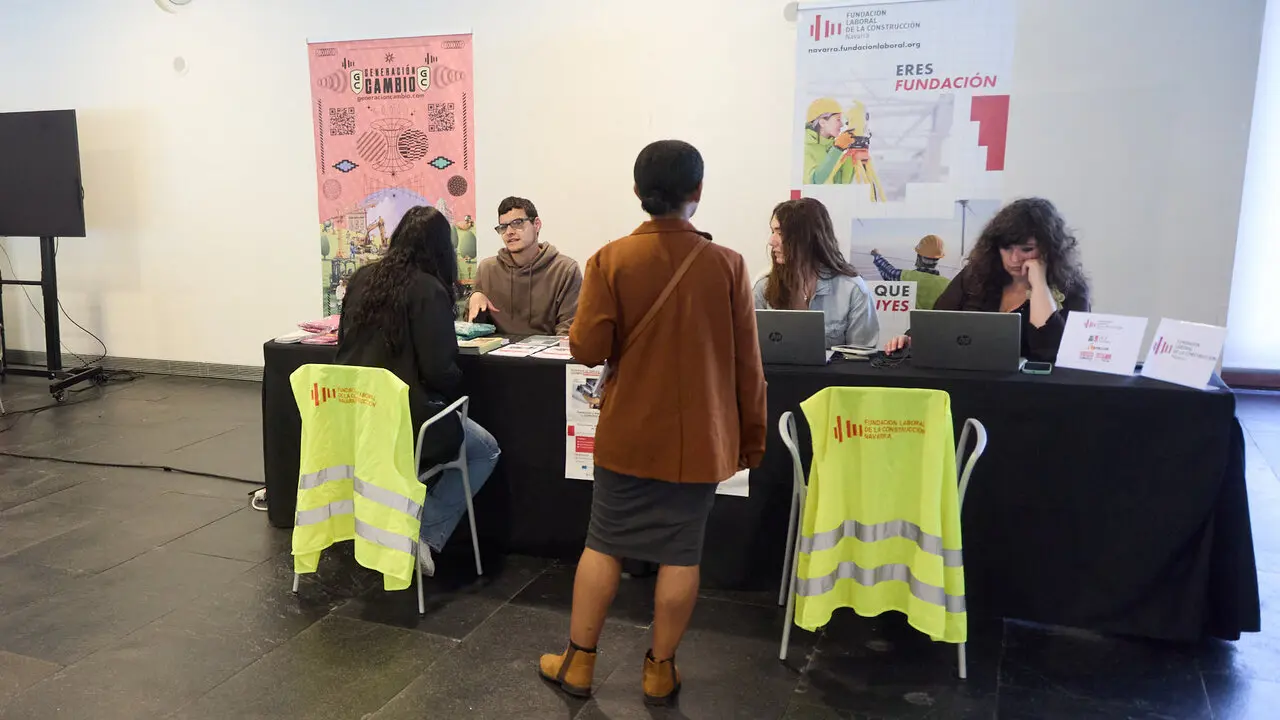 Feria de empleo 'Navarra Jobs 2026' en Baluarte. I&Ntilde;IGO ALZUGARAY