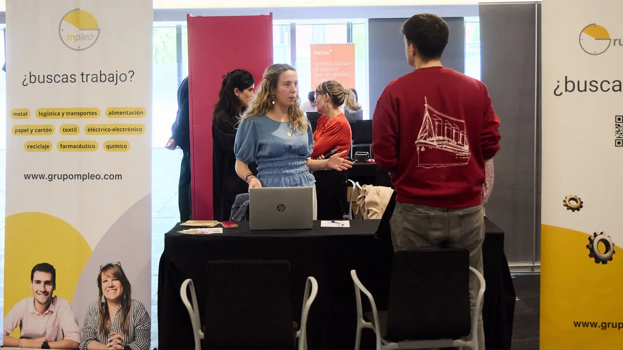 Feria de empleo 'Navarra Jobs 2026' en Baluarte. I&Ntilde;IGO ALZUGARAY