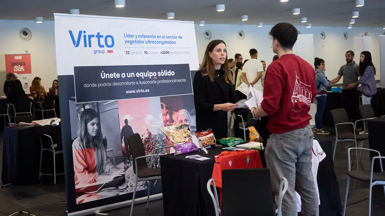 Feria de empleo 'Navarra Jobs 2026' en Baluarte. I&Ntilde;IGO ALZUGARAY