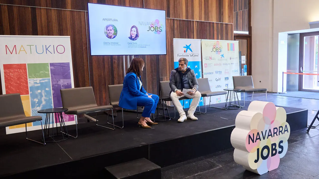 Feria de empleo 'Navarra Jobs 2026' en Baluarte. I&Ntilde;IGO ALZUGARAY