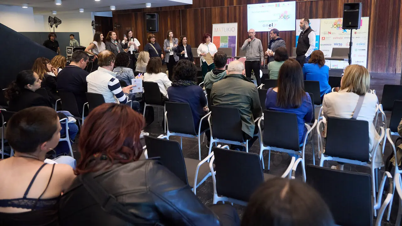 Feria de empleo 'Navarra Jobs 2026' en Baluarte. I&Ntilde;IGO ALZUGARAY