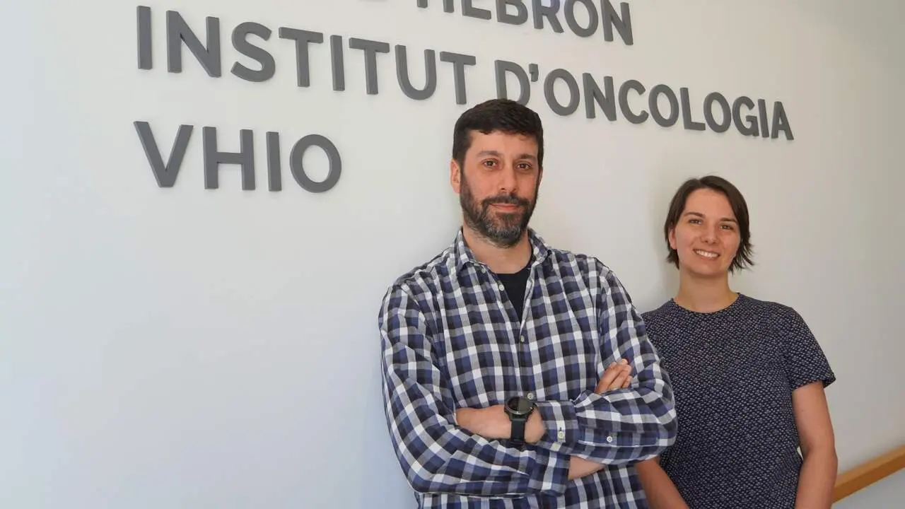 Los autores de la investaci&oacute;n, Jos&eacute; Antonio Seoane y Silvana Maas. FUNDACI&Oacute;N "LA CAIXA"