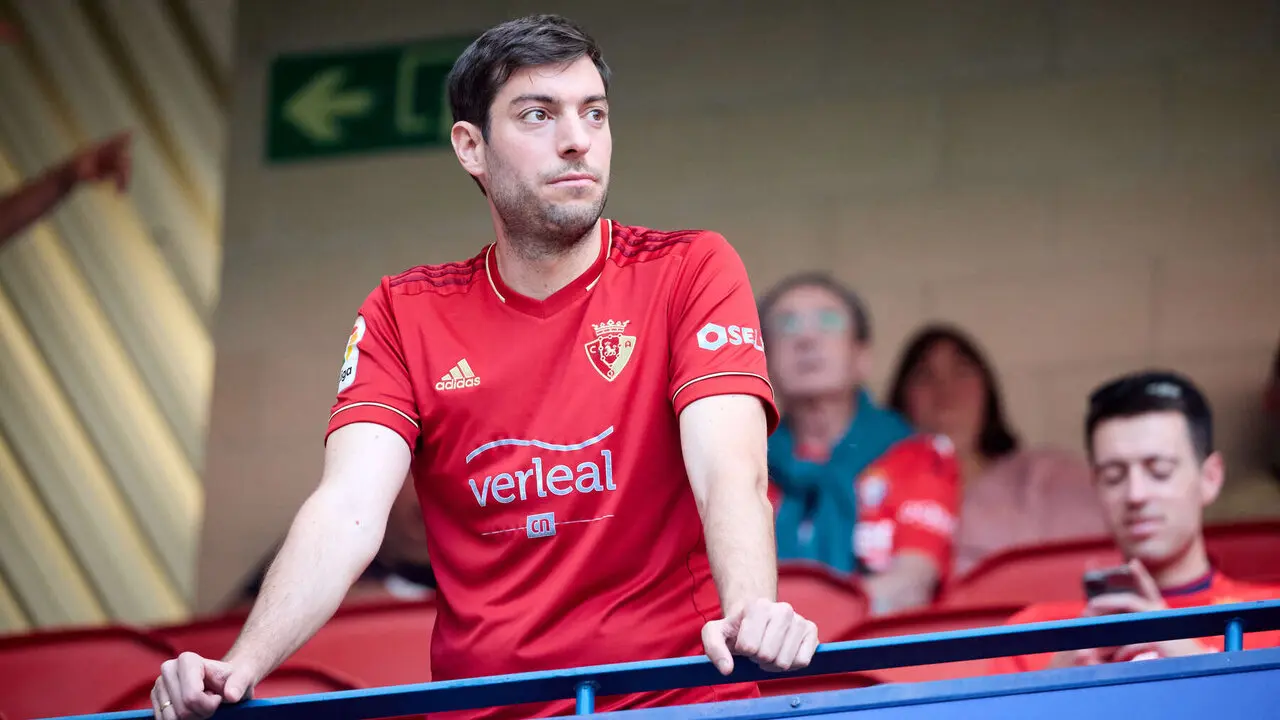 La grada del estadio de El Sadar durante el partido de La Liga EA Sports entre CA Osasuna y Sevilla FC disputado en Pamplona. I&Ntilde;IGO ALZUGARAY