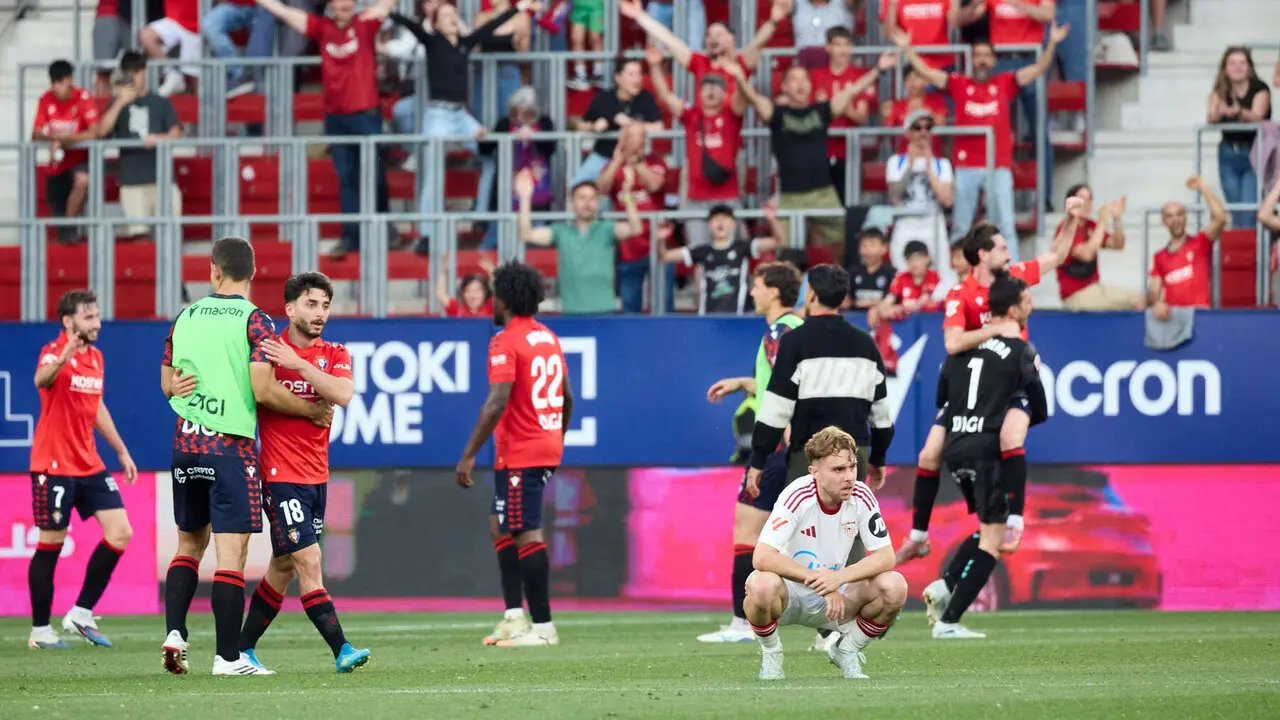 Partido de La Liga EA Sports entre CA Osasuna y Sevilla FC disputado en el estadio de El Sadar en Pamplona. I&Ntilde;IGO ALZUGARAY