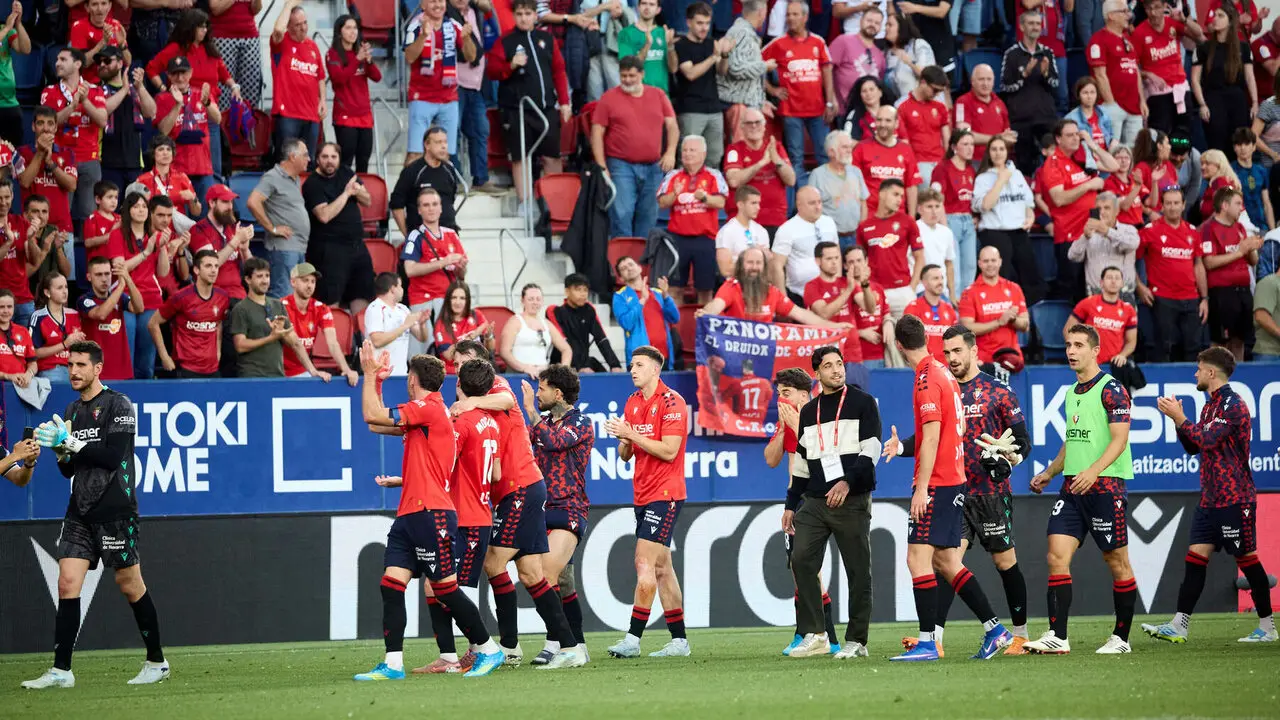 Partido de La Liga EA Sports entre CA Osasuna y Sevilla FC disputado en el estadio de El Sadar en Pamplona. I&Ntilde;IGO ALZUGARAY