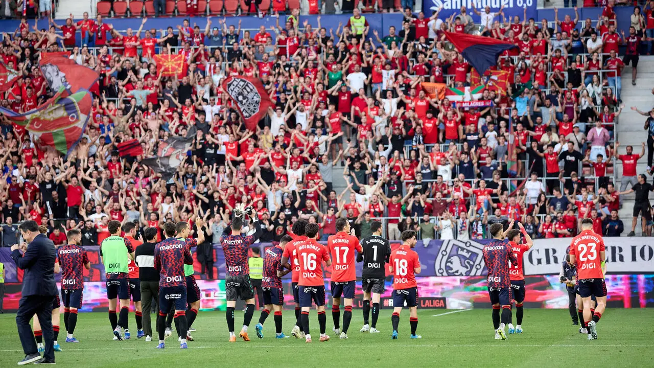 Partido de La Liga EA Sports entre CA Osasuna y Sevilla FC disputado en el estadio de El Sadar en Pamplona. I&Ntilde;IGO ALZUGARAY