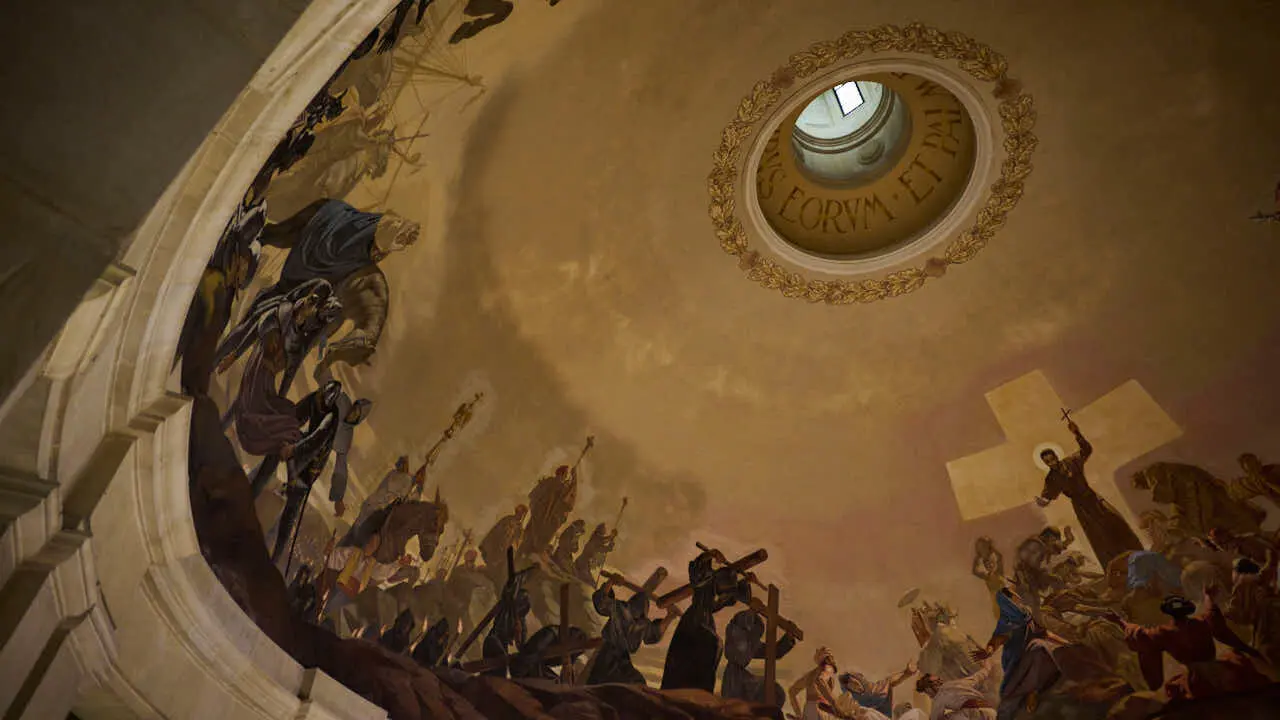 La Gerencia y la Comisi&oacute;n de Urbanismo visitan el Monumento a los Ca&iacute;dos. PABLO LASAOSA