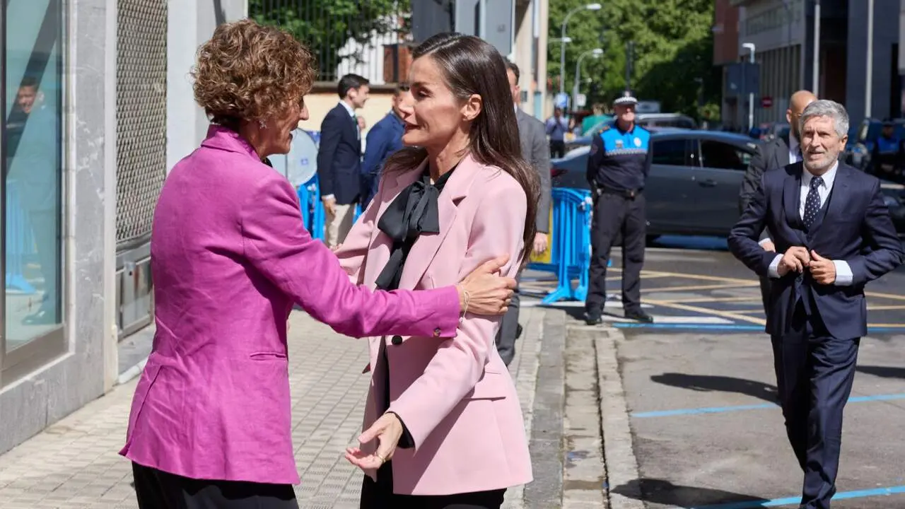 La Reina Letizia visita el Espacio Activo de Cruz Roja en Navarra. GOBIERNO DE NAVARRA
