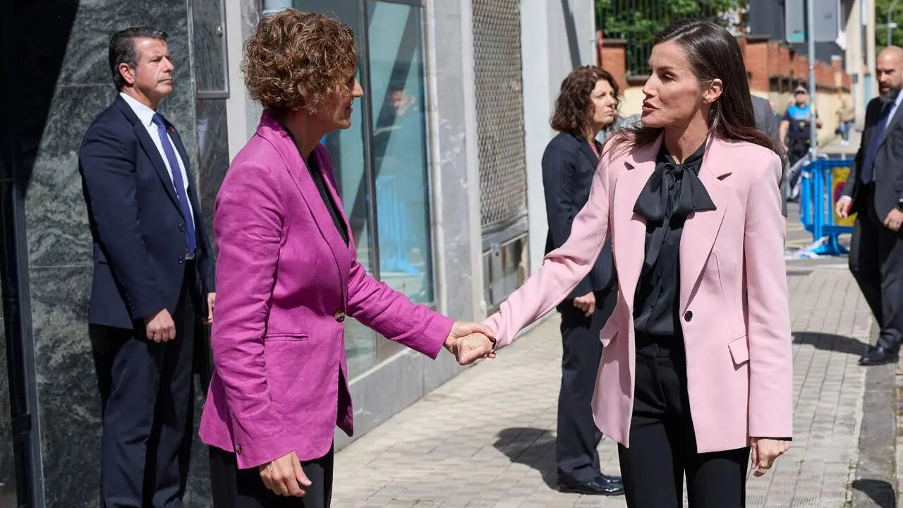 La Reina Letizia visita el Espacio Activo de Cruz Roja en Navarra. GOBIERNO DE NAVARRA
