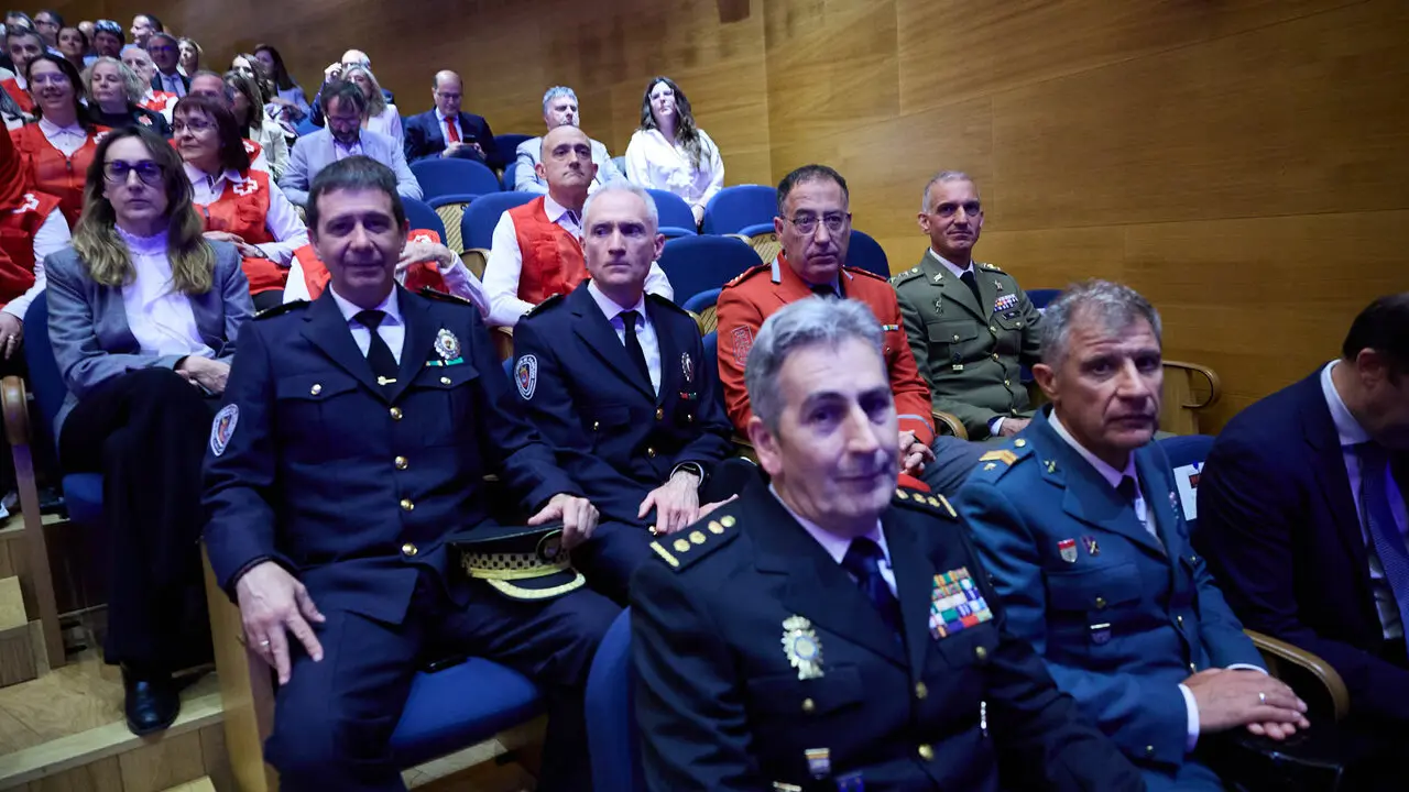 La Reina Letizia visita Pamplona para presidir el acto de conmemoraci&oacute;n del D&iacute;a Mundial de la Cruz Roja y de la Media Luna Roja, en el Museo Universidad de Navarra. I&Ntilde;IGO ALZUGARAY
