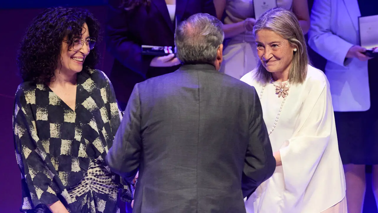 La Reina Letizia visita Pamplona para presidir el acto de conmemoraci&oacute;n del D&iacute;a Mundial de la Cruz Roja y de la Media Luna Roja, en el Museo Universidad de Navarra. I&Ntilde;IGO ALZUGARAY