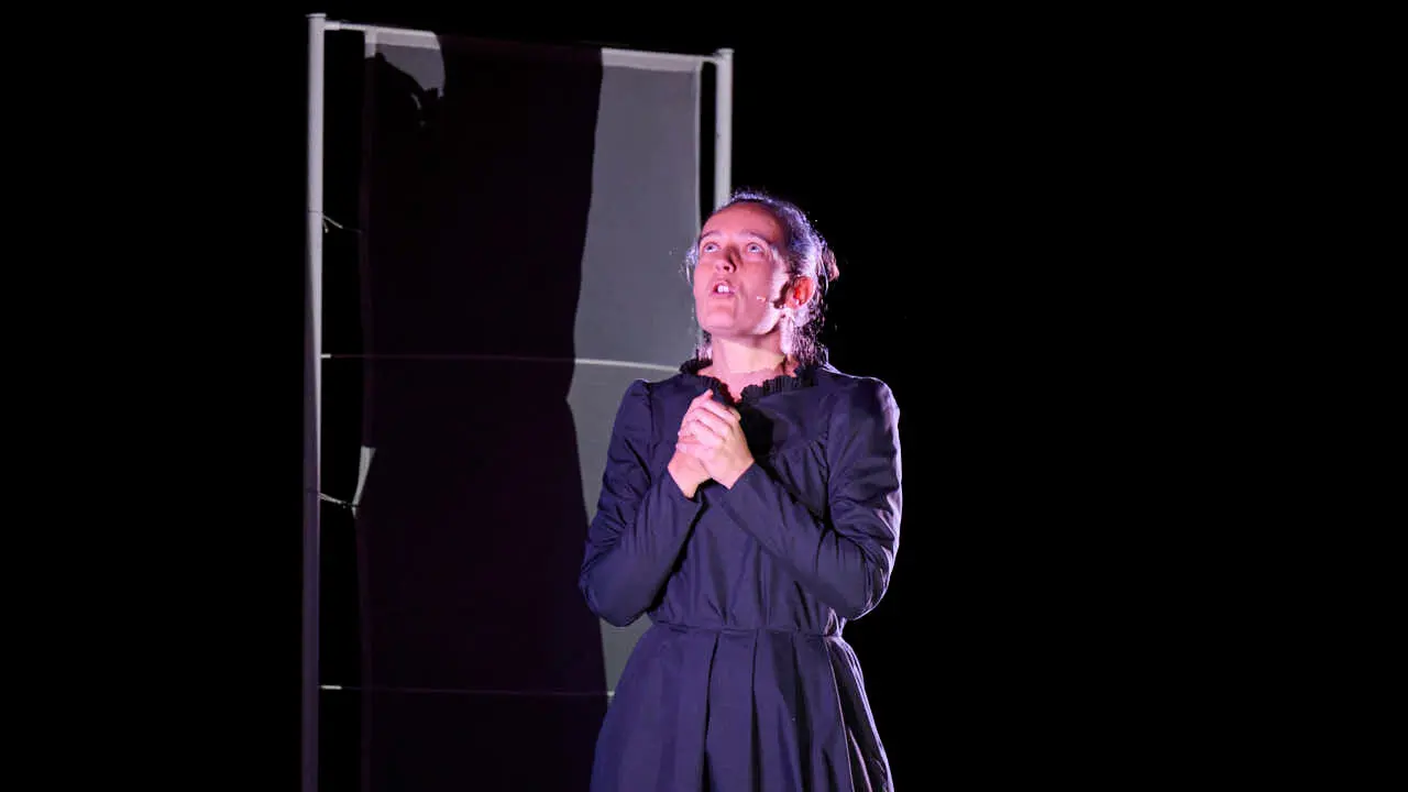 La obra de teatro &ldquo;Yo quiero ser cient&iacute;fica&rdquo;, creada e interpretada por investigadoras de la Universidad P&uacute;blica de Navarra (UPNA), para el fomento de las vocaciones STEM en ni&ntilde;as. PABLO LASAOSA